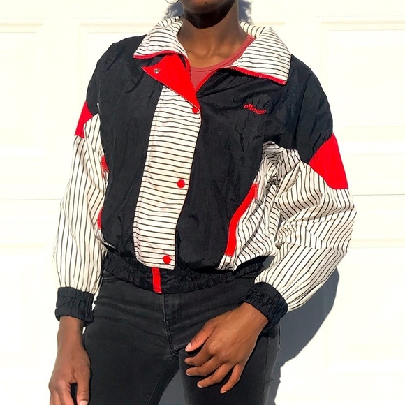 VINTAGE ELLESSE 80's Windbreaker Jacket - Picture 4 of 15